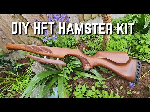 making a custom hft hamster kit /palm rest for competition air rifles and field target guns