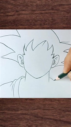 how to draw Goku | #Goku #dragonballz #goku | EZY Draw