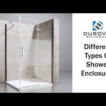 Durovin Bathrooms' Different Types Of Shower Enclosures