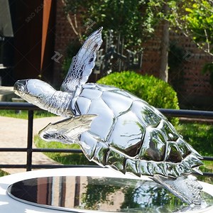 [Hot Item] Mirror Polishing Stainless Steel Flipper Sculpture