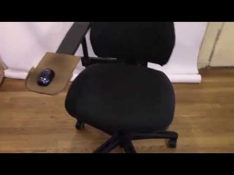 DIY Computer Chair Arm Rest for Your Mouse