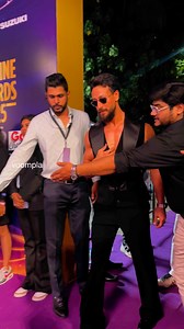 tiger shroff bangs out a posing sesh at the zee cine awards 2025 | Voompla