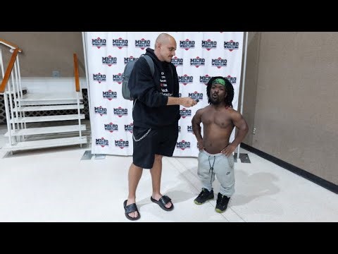 Jamaican Jo Interview at Micro Wrestling | Three Quick Questions