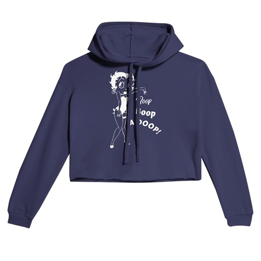 Betty Boop Cropped Hoodie | Women's Graphic Sweatshirt | Vintage Cartoon Style | Trendy Streetwear Gift - Etsy