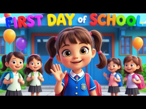 First Day of School Song 🎒 ✨ Preschool & Kindergarten Song | New Friends Little Learners