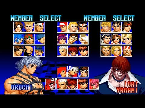 The King of Fighters '97 All Characters [PS1]