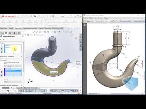 Tutorial de modelado de superficies con Solidworks 2016