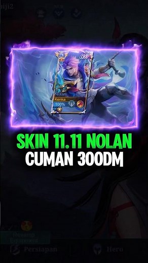 Nolan skin 11.11 only 300 dm