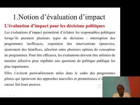 EVALUATION D’IMPACT PAR LA METHODE D’APPARIEMENT SUR SCORES DE PROPENSION(PSM)