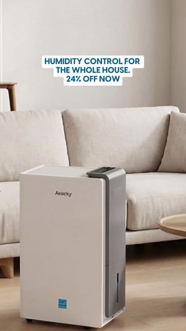 Powerful 4500-square-foot dehumidifier provides the ideal solution for your home