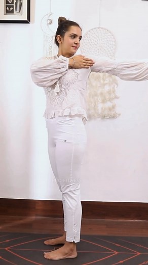 2K views · 76 reactions | Master Katichakrasana: Standing Spinal Twist Tutorial | Katichakrasana for Beginners . . . . #Katichakrasana #YogaVideo #YogaLife #WellnessJourney #MindBodySoul #HealthyLiving #YogaEveryday #StrengthandFlexibility #HolisticHealth #InnerPeace #Namaste #Balance #YogaFlow #FitFam #SelfCare #MindfulMovement #YogaPractice #StayActive #FitnessMotivation #BreatheAndFlow | Pro Fitness | Facebook