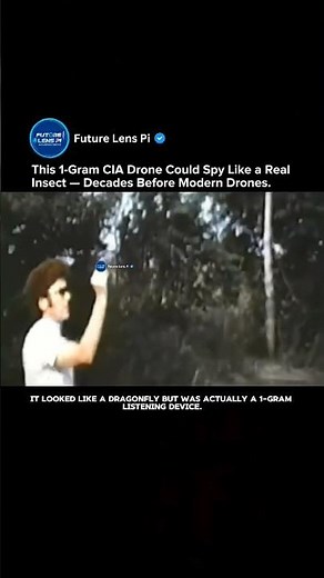 The Insectothopter: CIA’s Tiny Dragonfly Spy That Almost Changed Espionage #drone #shorts #tech