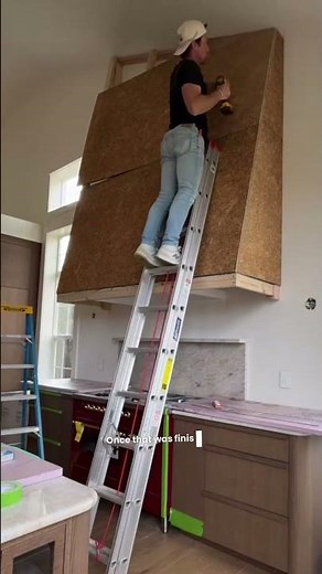 Custom range hood DIY!!!