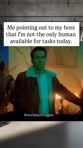 Workday Struggles | Funny Work Memes on Instagram: "When you have to remind your boss that you’re not a one person army. Follow @workdaystruggles for more relatable and funny work memes. #workdaystruggles #workhumor #9to5life #officelife #relatablememes #overworkedunderpaid #toxicworkplace #badmanagement #workproblems #workmemes #funnyworkmemes workday struggles, workplace humor, overworked employee meme, office life jokes, relatable work memes, bad management quotes, burnout culture, funny boss