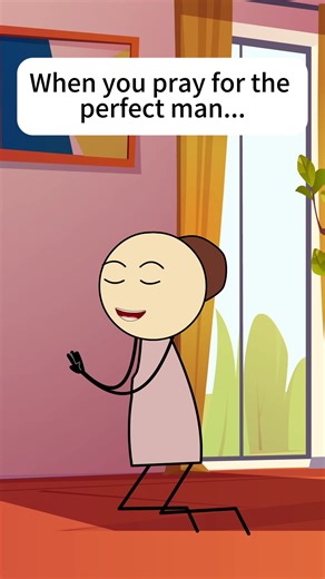 When you pray for the perfect man...#animatio #fyp #tiktok | man