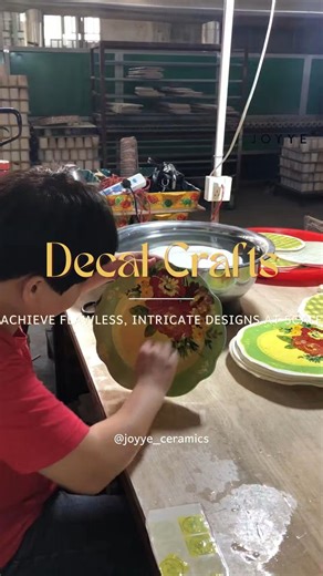 J O Y Y E on Instagram: "🔥 BEHIND THE SCENES at Joyye! The Magic of Our Ceramic Decal Technology! 🔥 Ever wondered how premium ceramics achieve flawless, intricate designs at scale? ✨ At Joyye, our advanced decal technology transforms artistry into durable, vibrant perfection—ready to elevate your home collections! 🌟 Why choose Joyye decals? ✅ Consistent Excellence: Every piece mirrors the same precision, ideal for large-volume orders. ✅ Endless Creativity: From classic patterns to bespoke des