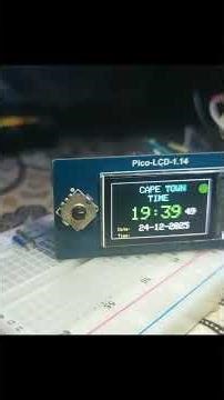 Pico 1.14 LCD shareware display internet time
