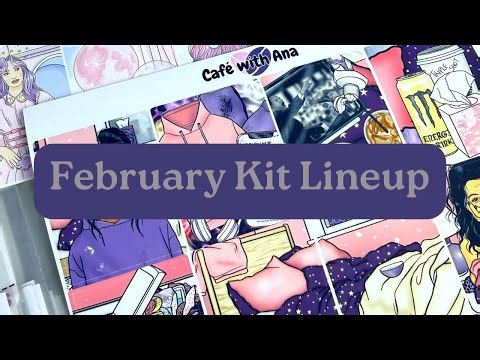 February Planner Kit Lineup 💌 | Valentine’s + Lunar New Year Planner Kits
