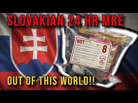 🇸🇰 | 2023 Slovakian Military Ration Menu 8 | This One Blew Me Away!