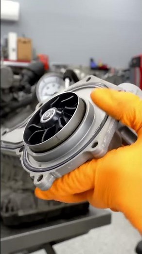Audi Water Pump has Vacuum Control