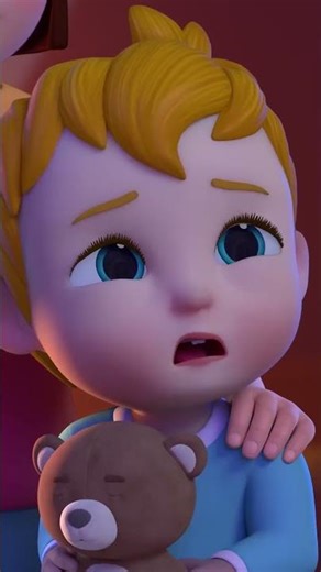 “Baby Got Scared 😱 | Cute Baby Animation | Kids Rhymes & Toddler Fun”