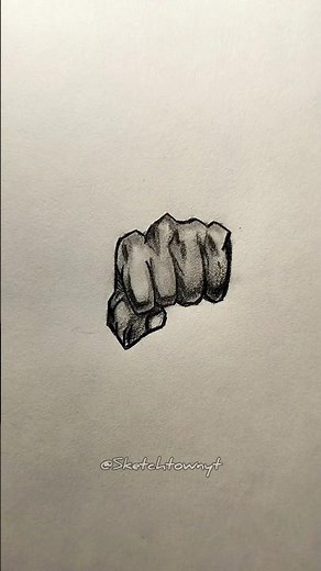 How to draw fist ✨#drawing #tutorial #art #howtodraw #shorts