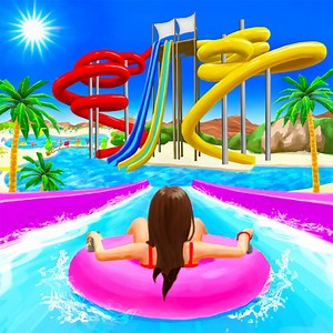 Uphill Rush Water Park Racing by SPIL GAMES