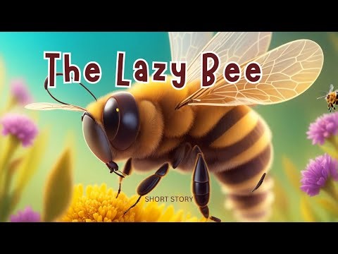 The Lazy Bee📚Learn English through story📖English listening Practice📖Read with me