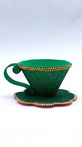 39K views · 627 reactions | ☕Beautiful Paper Tea Cup Making at Home☕ #diy #handmade | Craftsome | Facebook