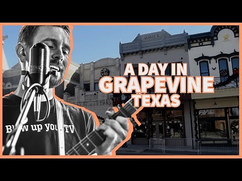 Touring downtown Grapevine, Texas (things to do)