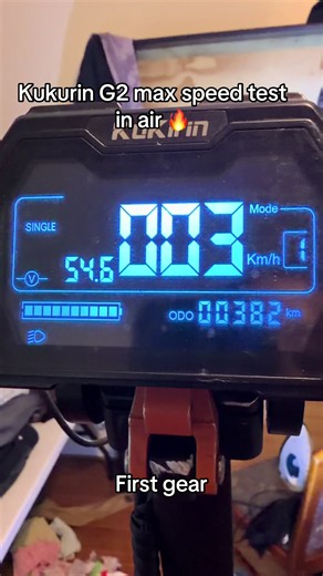 Kukurin G2 Max Speed Test - Full Gear Speed Results