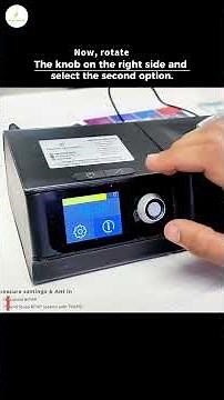 Niscomed BiPAP Machine | Pressure Settings & AHI Check Step-by-Step