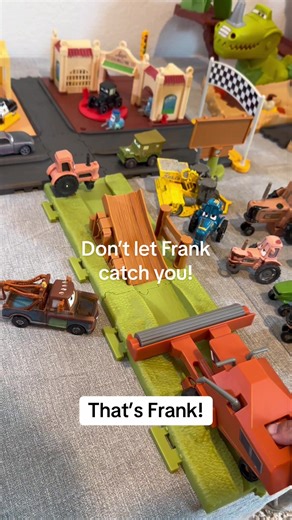 Disney Cars Frank Playset Fun!