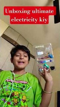 unboxing ultimate electricity kit