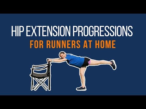Hip Extension Progressions for Runners at Home