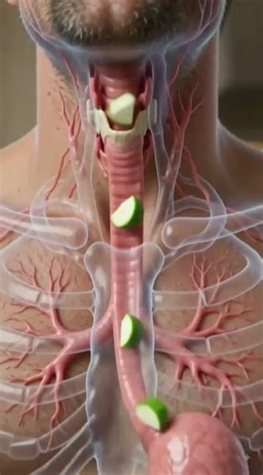 What Happens When You Eat a Radish? | 3D Digestive System #digestivesystem #nutrition #digestion
