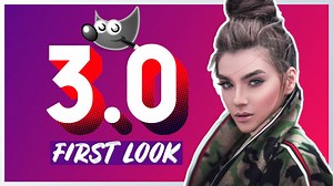 GIMP 3.0 First Look (GIMP 2.99.2 Development Release) | Davies Media Design