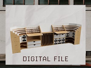 Premium Modular Workstation Bundle - 10 Different Modules - Digital - Etsy