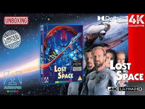 Lost In Space Arrow Video 4K UltraHD Blu-Ray Limited Edition Unboxing