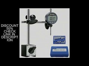 Digital Dial Indicator with Magnetic Base 0-1 Inch/25.4 mm Conversion Auto Off Featured Measuring T