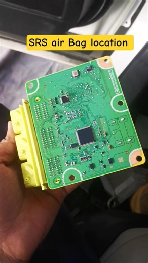 Car Srs modules location $ how to Clear airbag Crash data #automotive