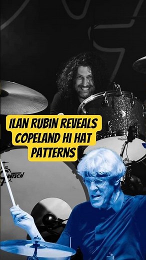 Ilan Rubin Reveals Stewart Copeland's Iconic Hi-Hat Pattern! 🥁 #reggae #reggaedrums #thepolice