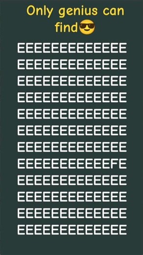 Find Letter F in E🔍🧐 #shorts #youtubeshorts #shortfeed