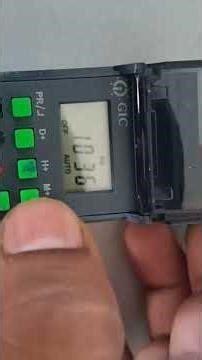 Set the light timer in 1 minute like this.#timer #light# #motor timer#light timer