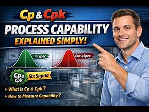 Process Capability Explained Simply (Six Sigma Cp & Cpk Tutorial)