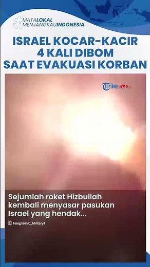 Israel Kebingungan, Empat Kali Digempur Bom saat Evakuasi Prajurit IDF Korban Serangan Hizbullah