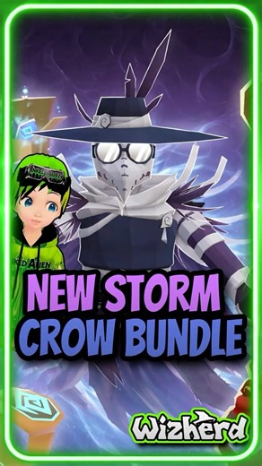 THEY ADDED THE STORM CROW BUNDLE TO WIZHERD 🦅💀 #wizherd #jmancurly