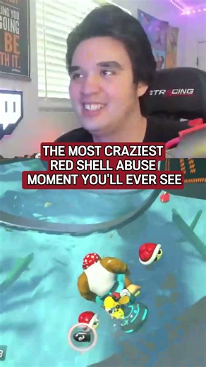 The Most CRAZIEST Red Shell Abuse Moment