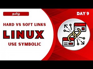 Day 9 - Hard Links vs Soft Links in Linux | How to Create & Use Symbolic and Hard Links Explained