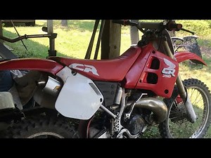 1990 cr250r!!!! AND MORE HONDA DIRTBIKES!!!!